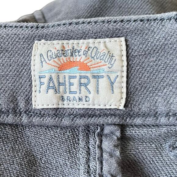 FAHERTY Navy Stretch Terry Chino Pant Size 32X32 - Picture 6 of 14
